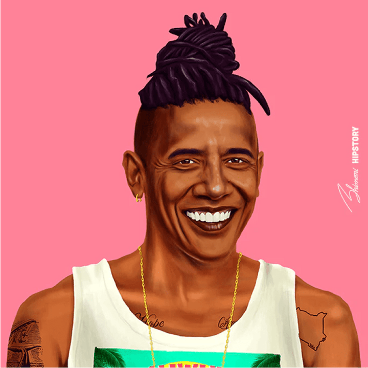 Barack Obama - Hipstory Shop