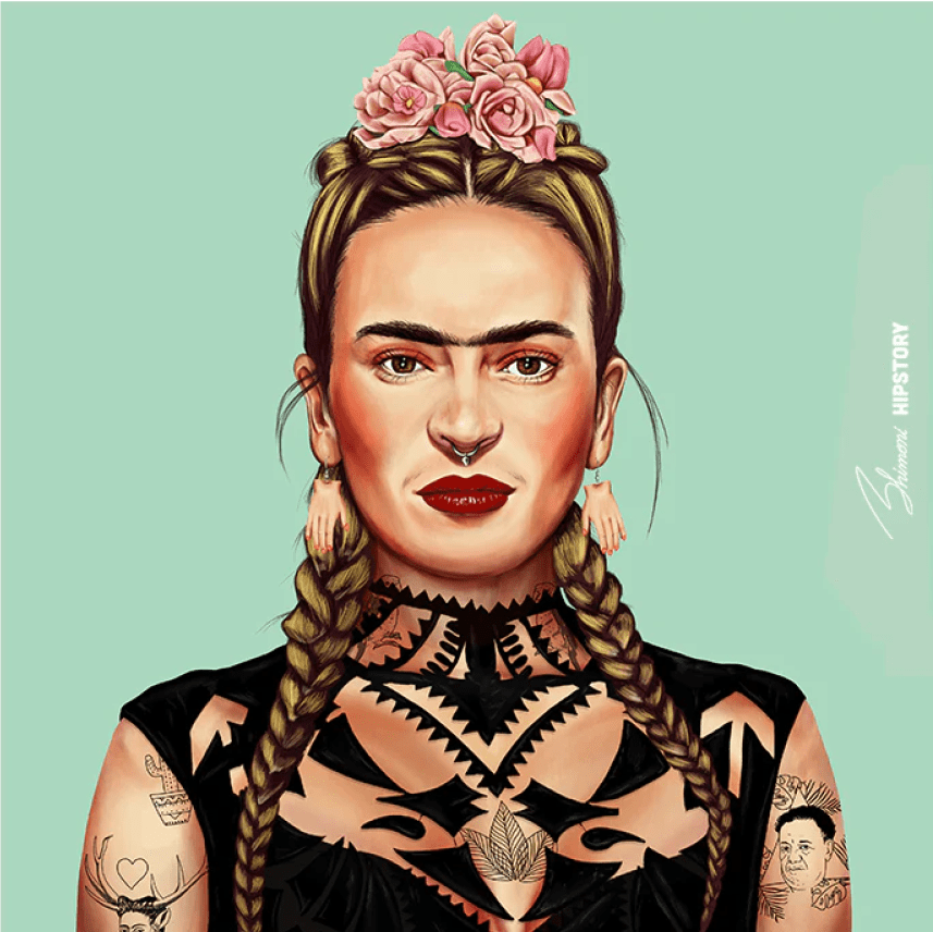 Frida Kahlo - Hipstory Shop