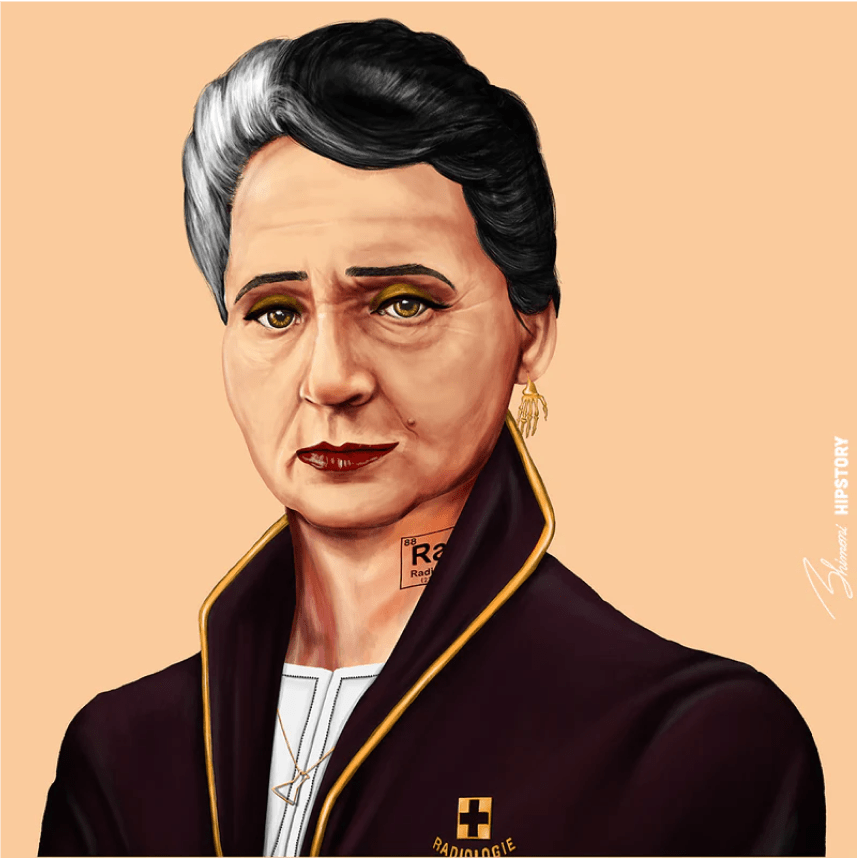Marie Curie - Hipstory Shop