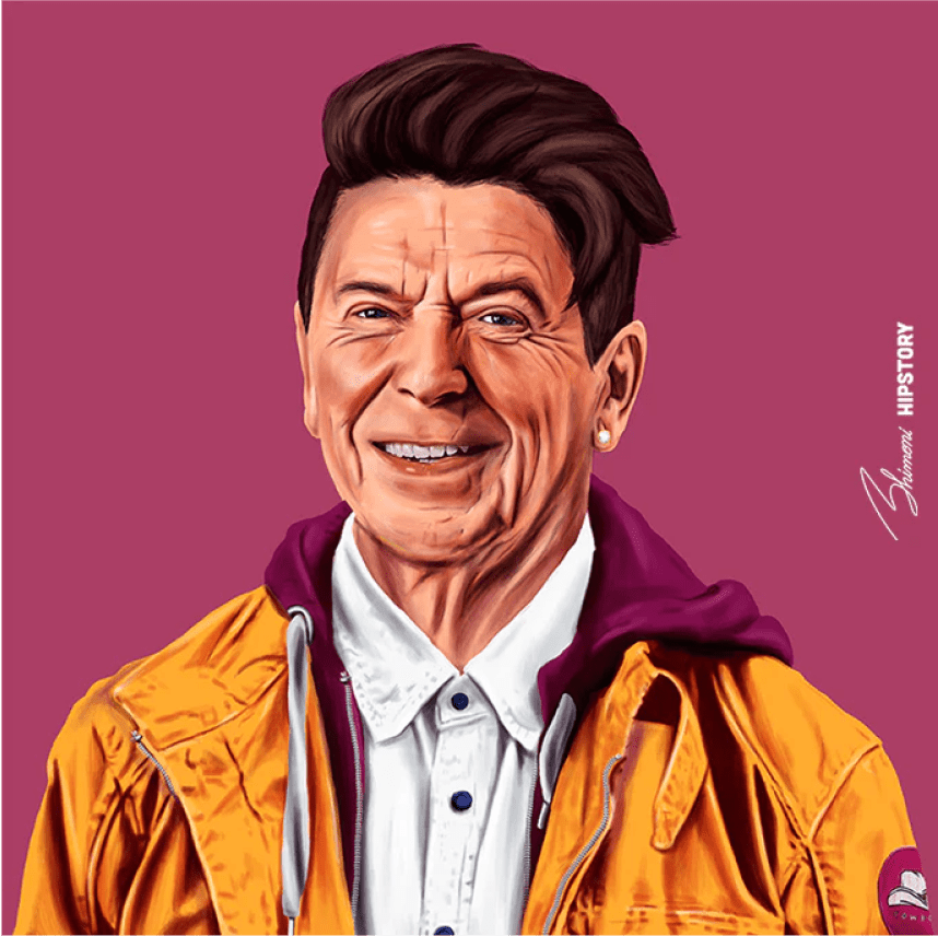 Ronald Reagan - Hipstory Shop