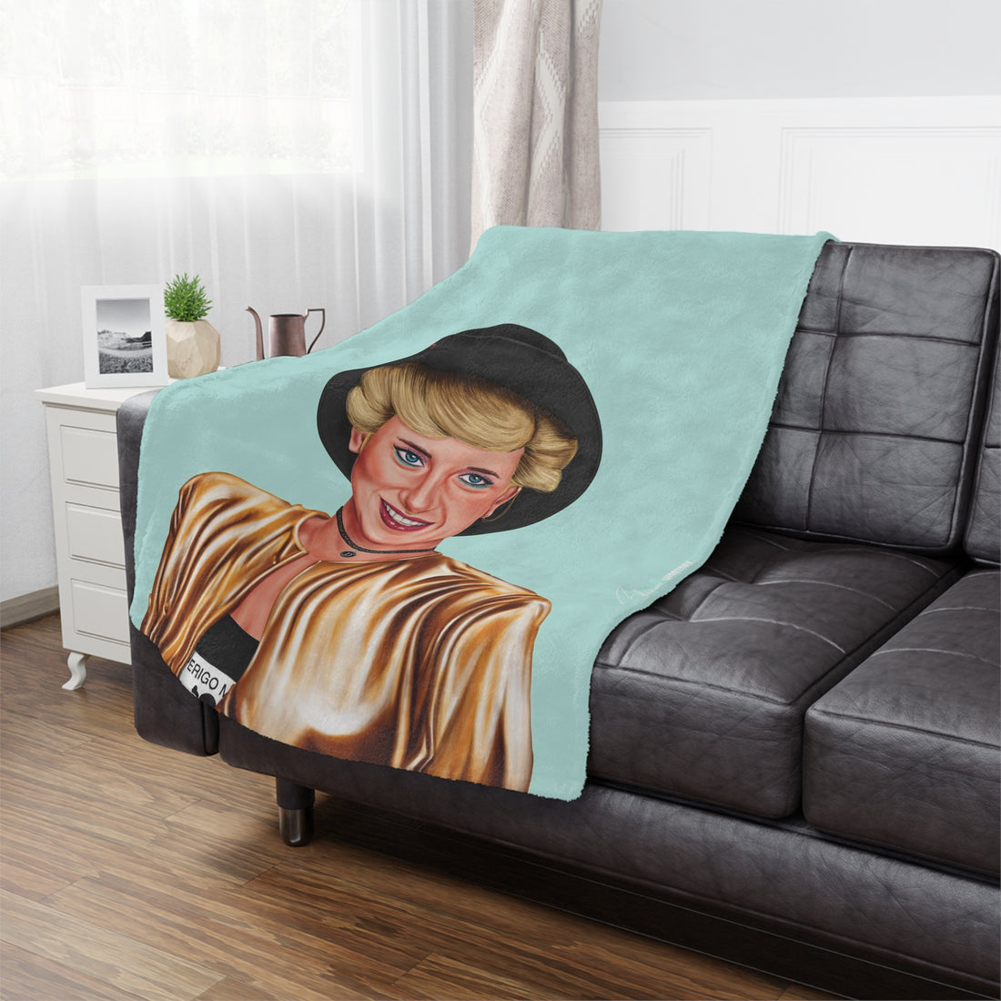 Princess Diana Minky Blanket