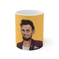 Abraham Lincoln Hipstory Mug 11oz - Hipstory Shop