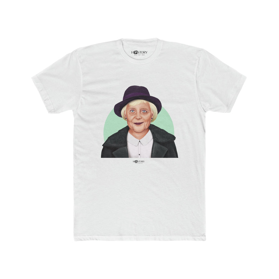 Angela Merkel Hipstory Cotton Crew T-Shirt - Hipstory Shop