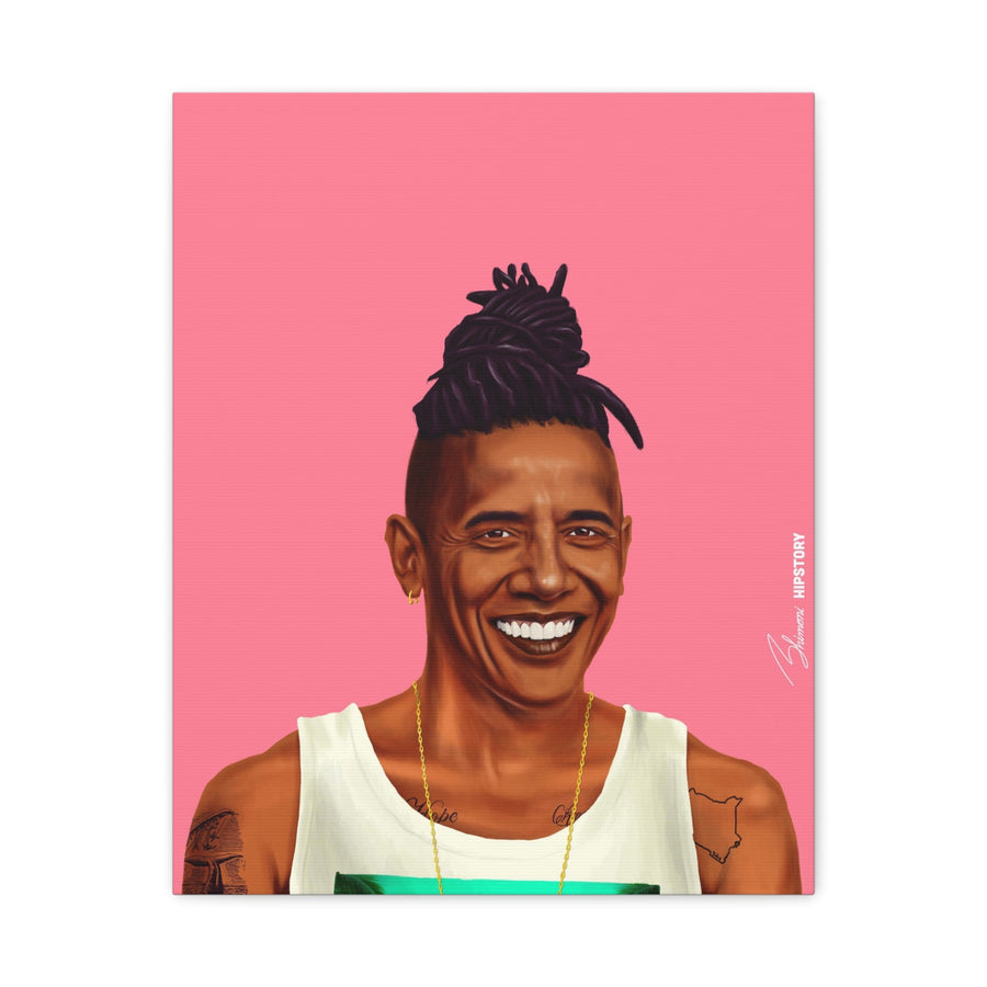Barack Obama Canvas - Hipstory Shop