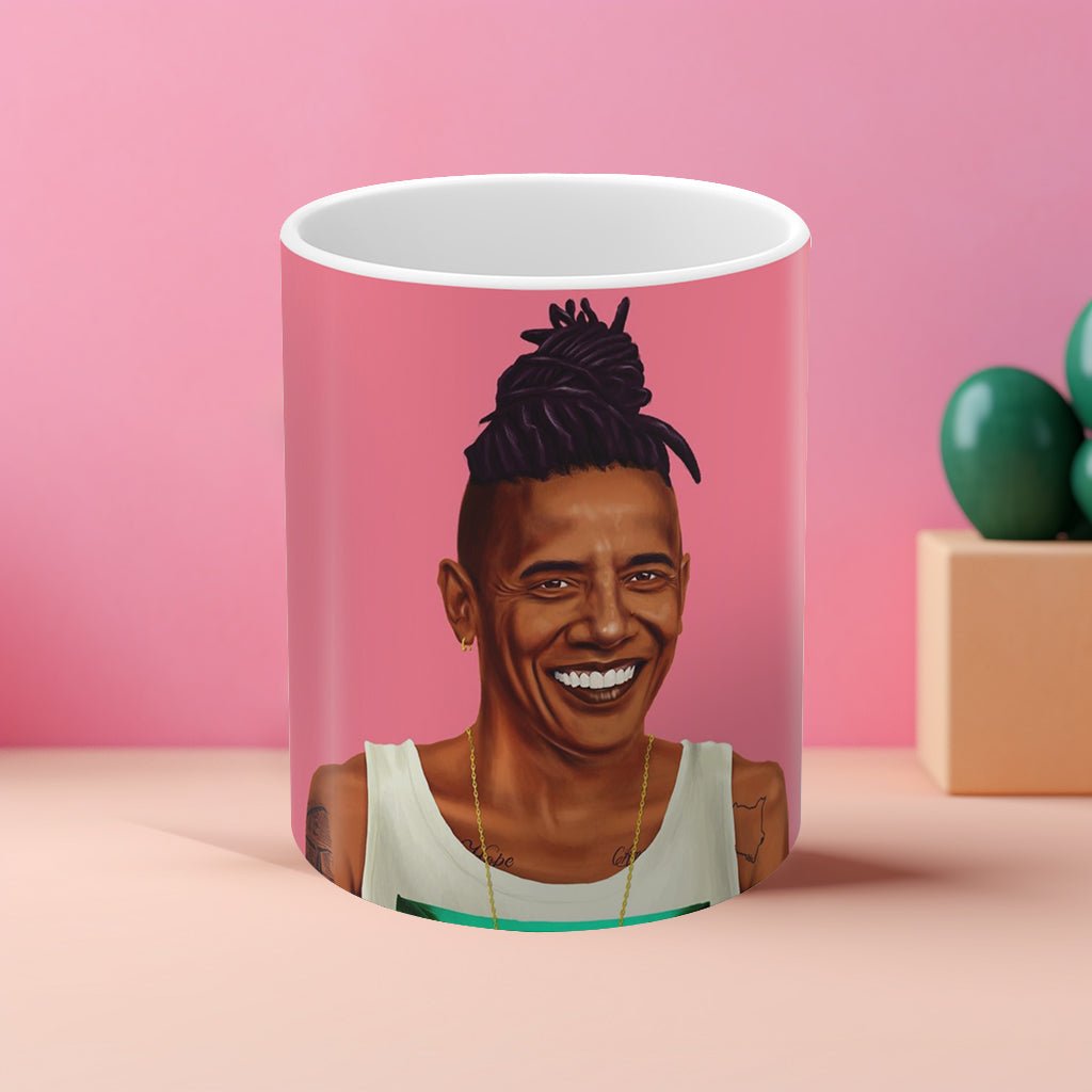 Barack Obama Hipstory Mug 11oz - Hipstory Shop