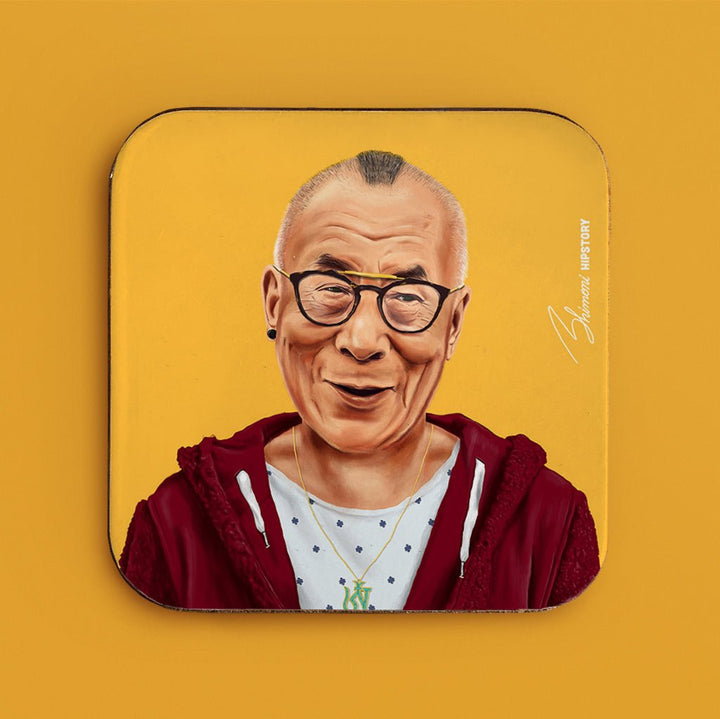 Dalai Lama Coaster - Hipstory Shop