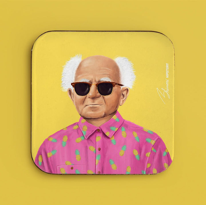 David Ben Gurion Coaster - Hipstory Shop