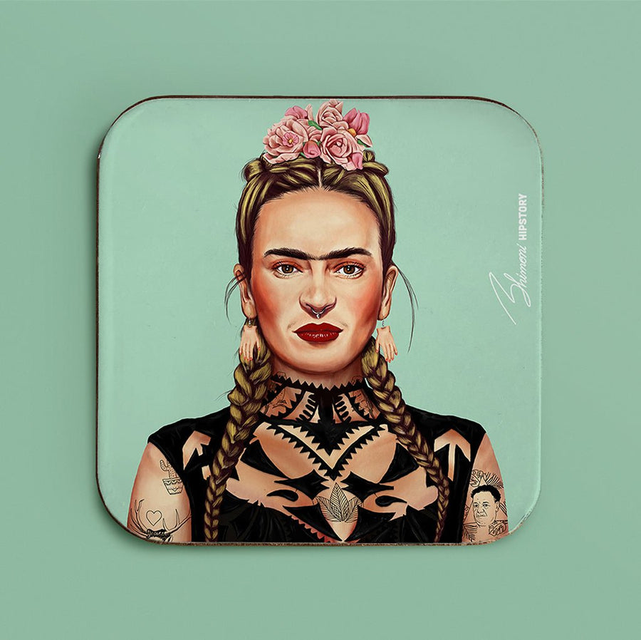 Frida Kahlo Hipstory Coaster - Hipstory Shop
