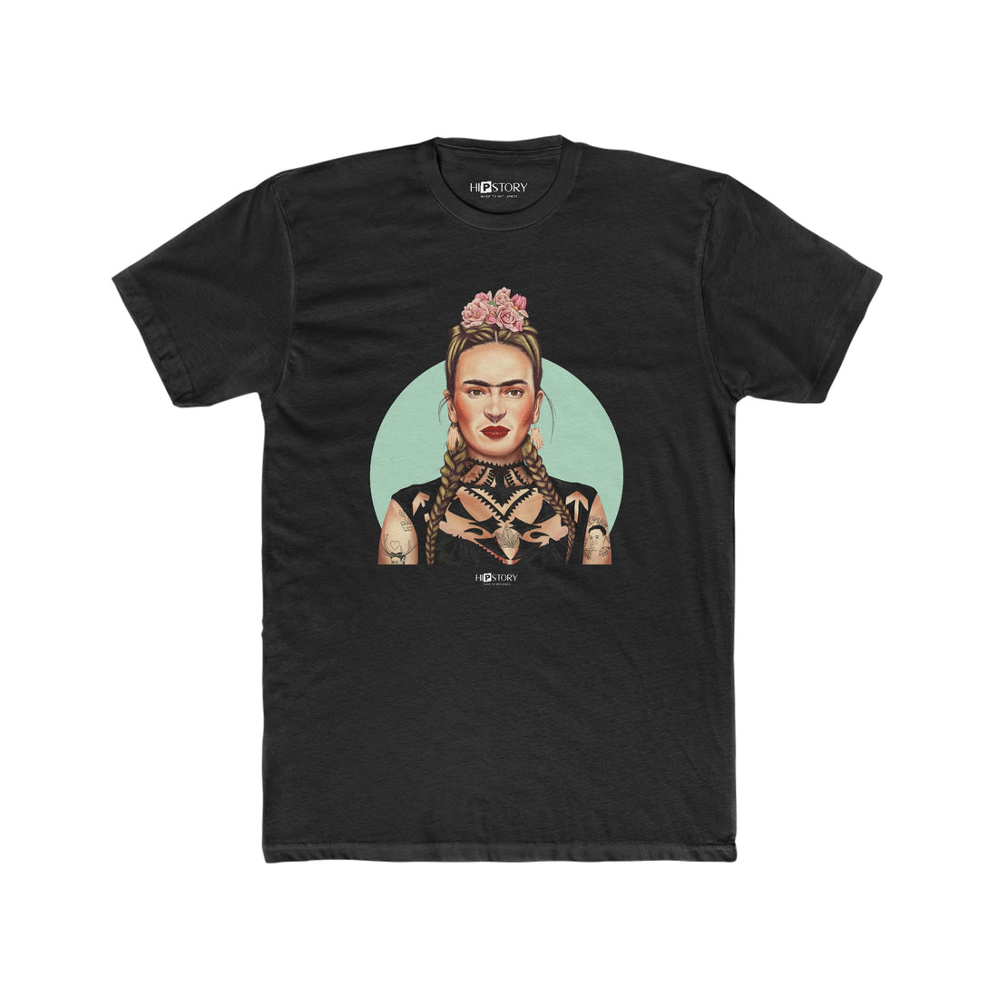 Frida Kahlo Hipstory Cotton Crew T-Shirt - Hipstory Shop
