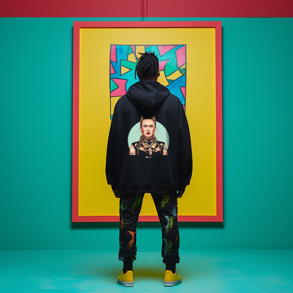 Frida Kahlo Hipstory Hooded Sweatshirt - Hipstory Shop