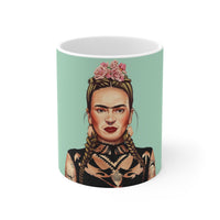 Frida Kahlo Hipstory Mug 11oz - Hipstory Shop
