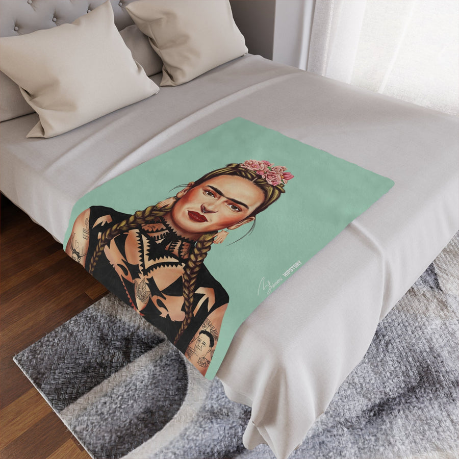 Frida Kahlo Minky Blanket - Hipstory Shop
