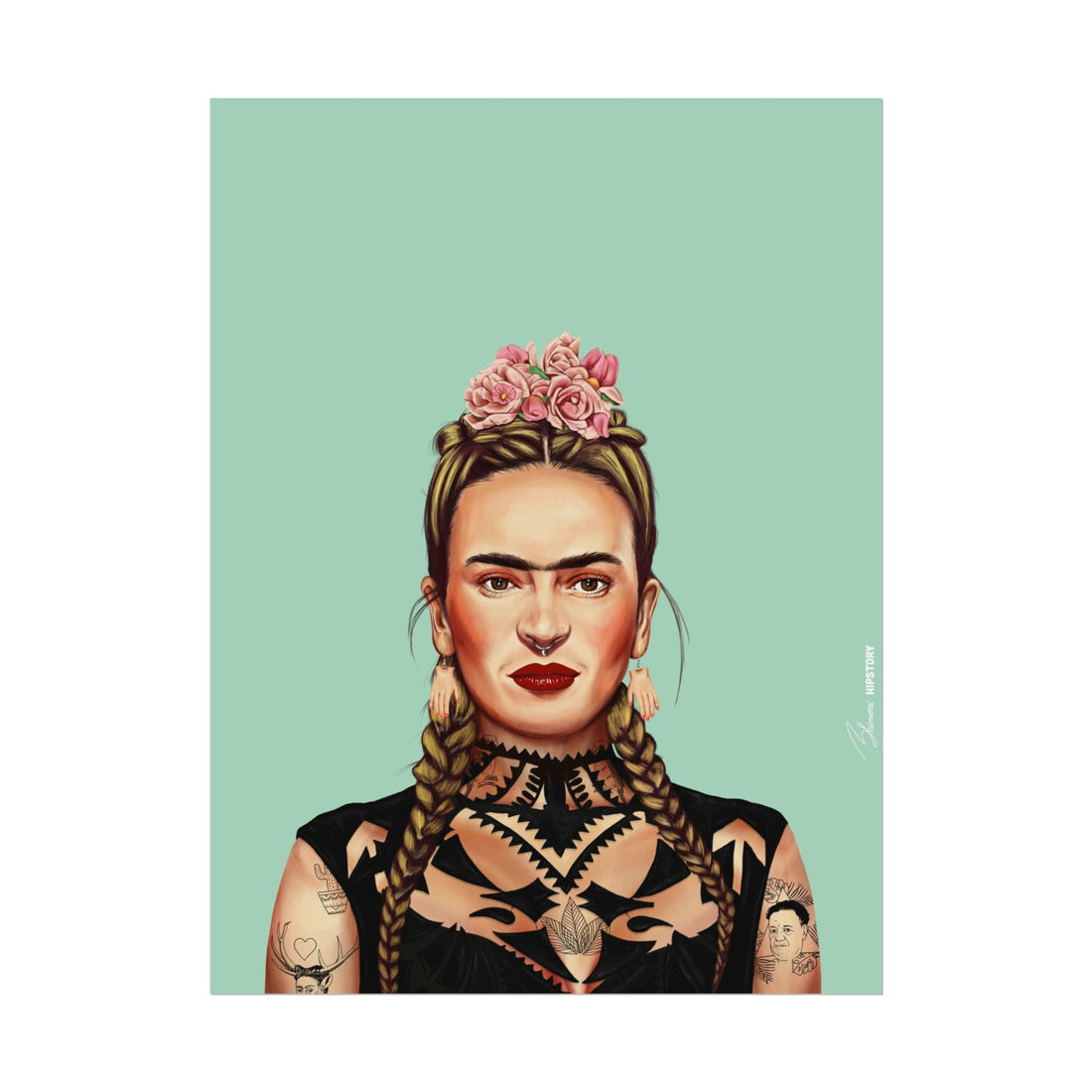 Frida Kahlo Poster - Hipstory Shop