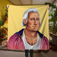 George Washington Minky Blanket - Hipstory Shop