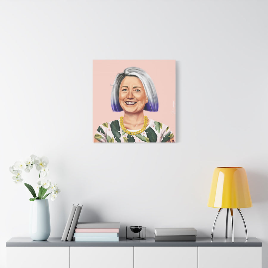 Hillary Clinton Canvas - Hipstory Shop