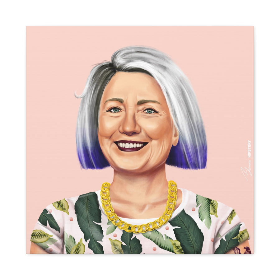 Hillary Clinton Canvas - Hipstory Shop