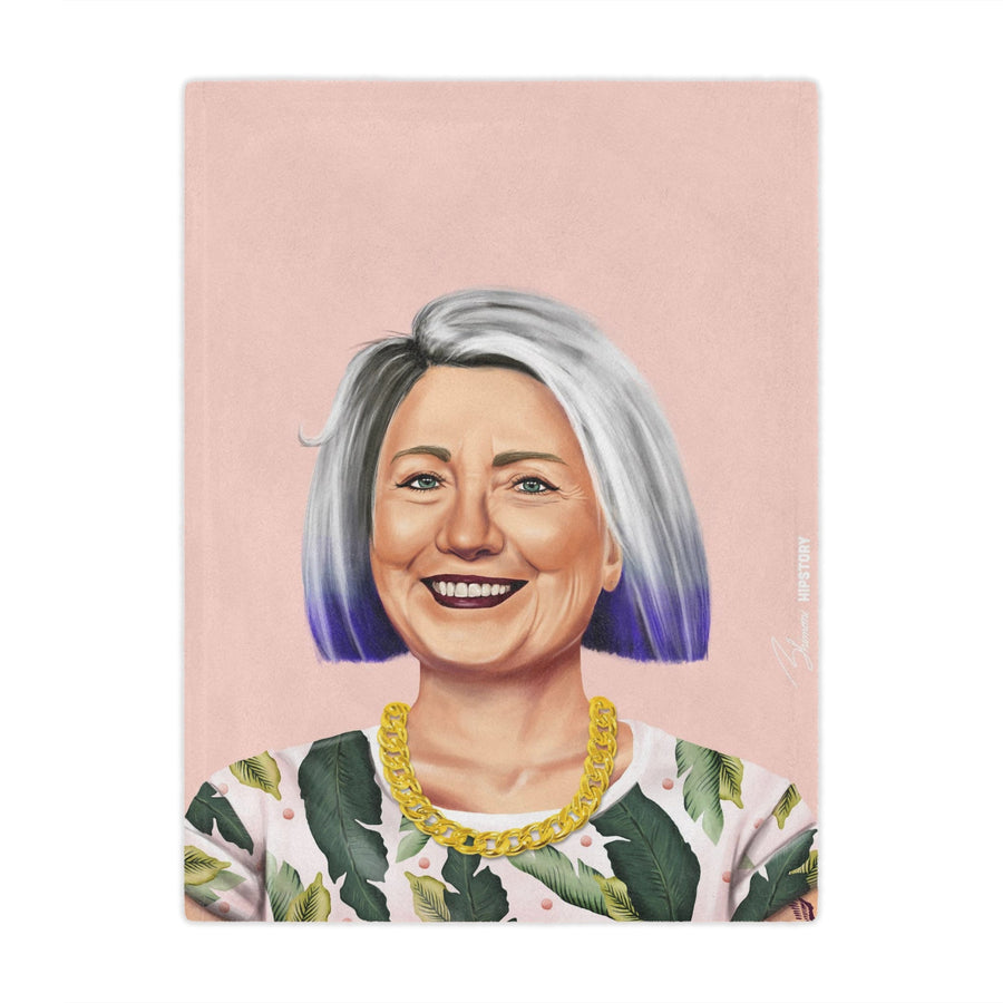 Hillary Clinton Minky Blanket - Hipstory Shop