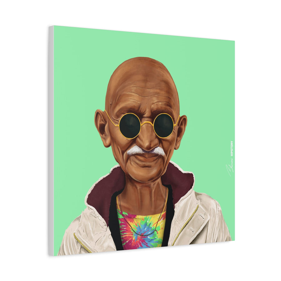 Mahatma Gandhi Canvas - Hipstory Shop