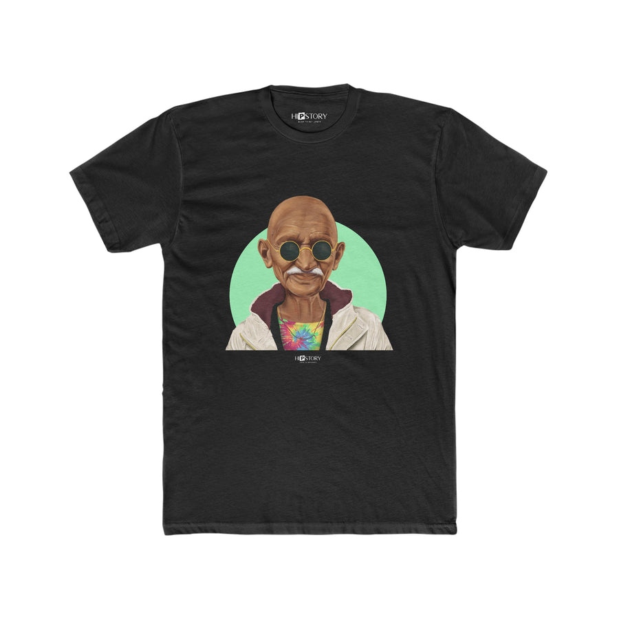 Mahatma Gandhi Hipstory Cotton Crew T-Shirt - Hipstory Shop