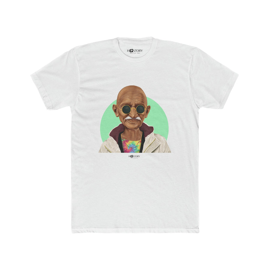 Mahatma Gandhi Hipstory Cotton Crew T-Shirt - Hipstory Shop