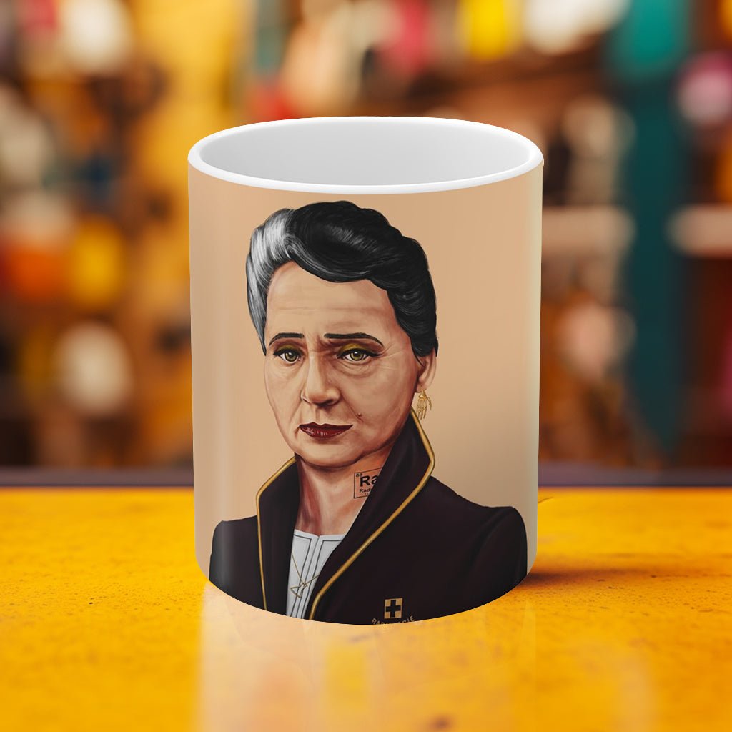 Marie Curie Hipstory Mug 11oz - Hipstory Shop