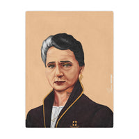 Marie Curie Minky Blanket - Hipstory Shop