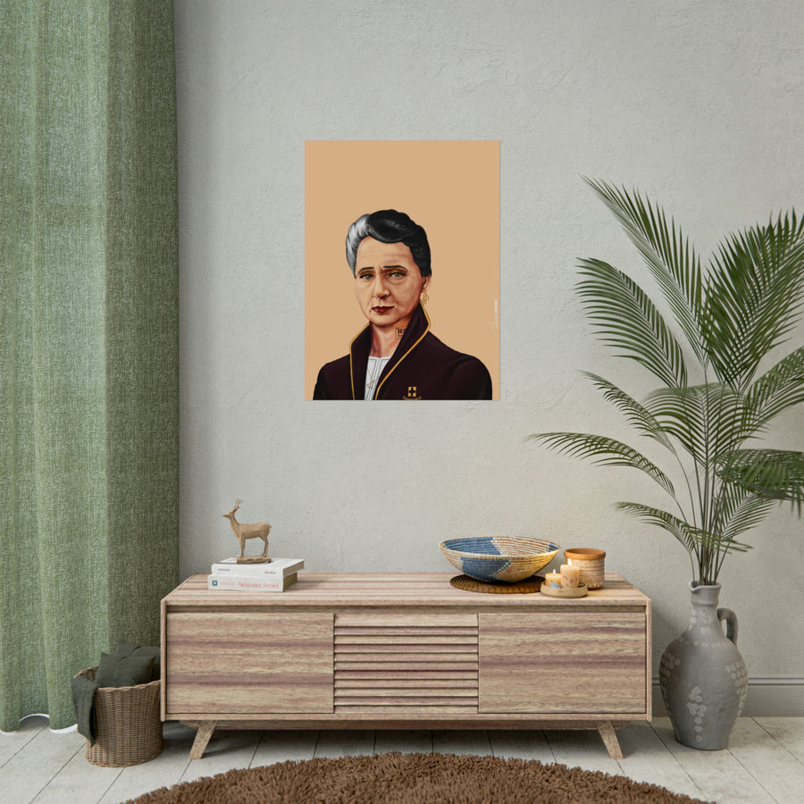 Marie Curie Poster - Hipstory Shop