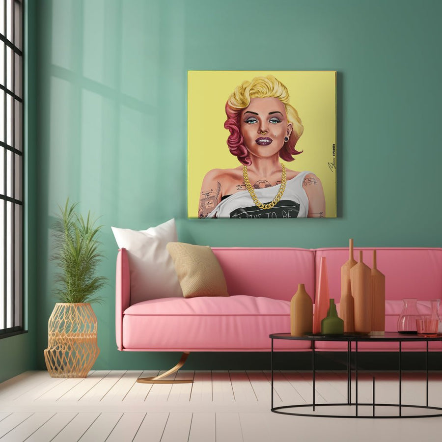 Marilyn Monroe Canvas - Hipstory Shop
