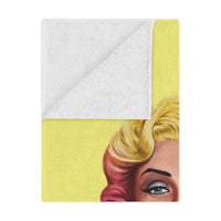 Marilyn Monroe Minky Blanket - Hipstory Shop