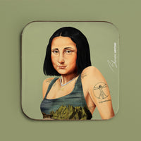 Mona Lisa Hipstory Coaster - Hipstory Shop