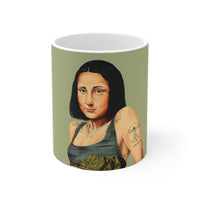 Mona Lisa Hipstory Mug 11oz - Hipstory Shop
