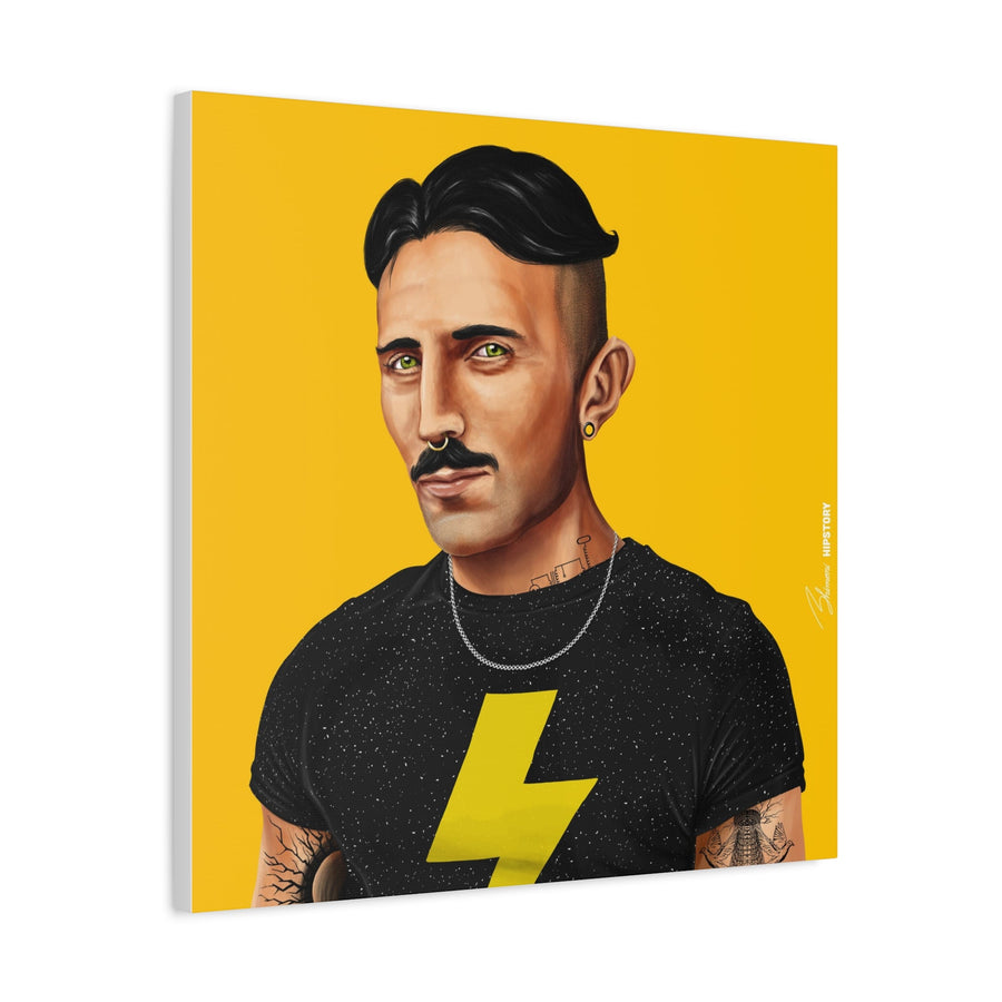 Nikola Tesla Canvas - Hipstory Shop