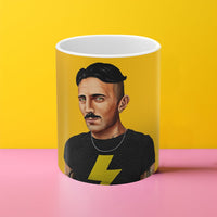 Nikola Tesla Hipstory Mug 11oz - Hipstory Shop