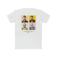 Nikola Tesla, Marie Curie, Steve Jobs, Galileo Galilei Hipstory Cotton Crew T-Shirt - Hipstory Shop