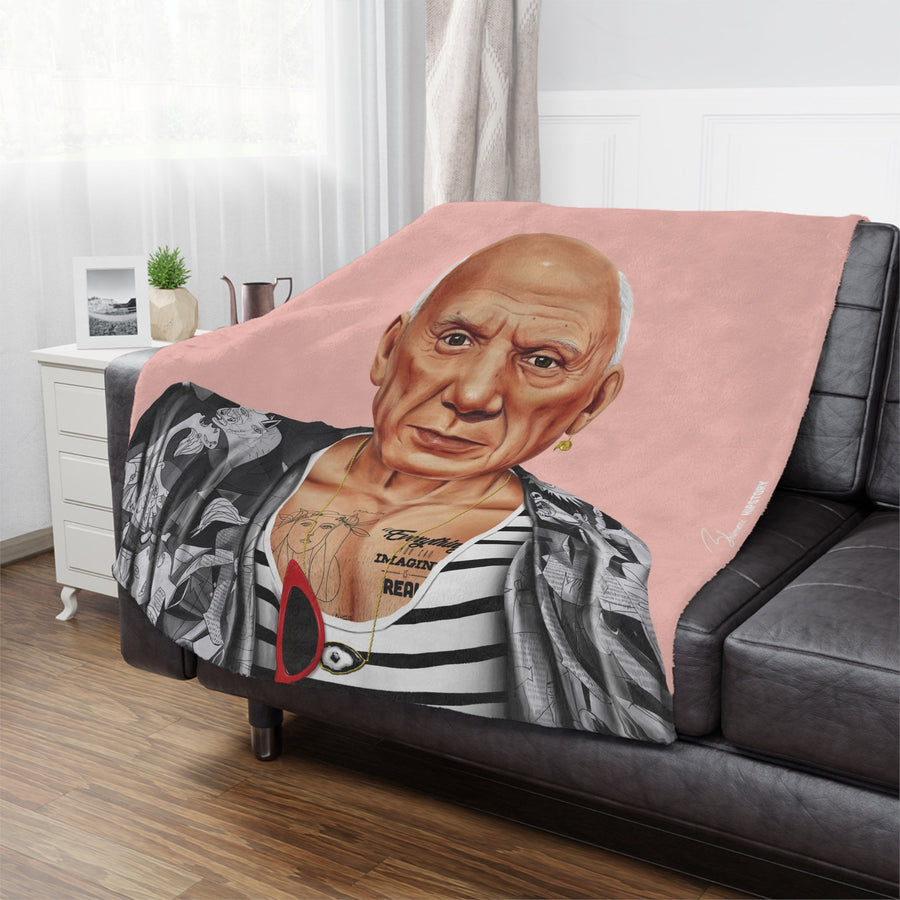 Pablo Picasso Minky Blanket - Hipstory Shop