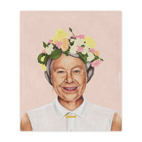 Queen Elizabeth II Minky Blanket - Hipstory Shop