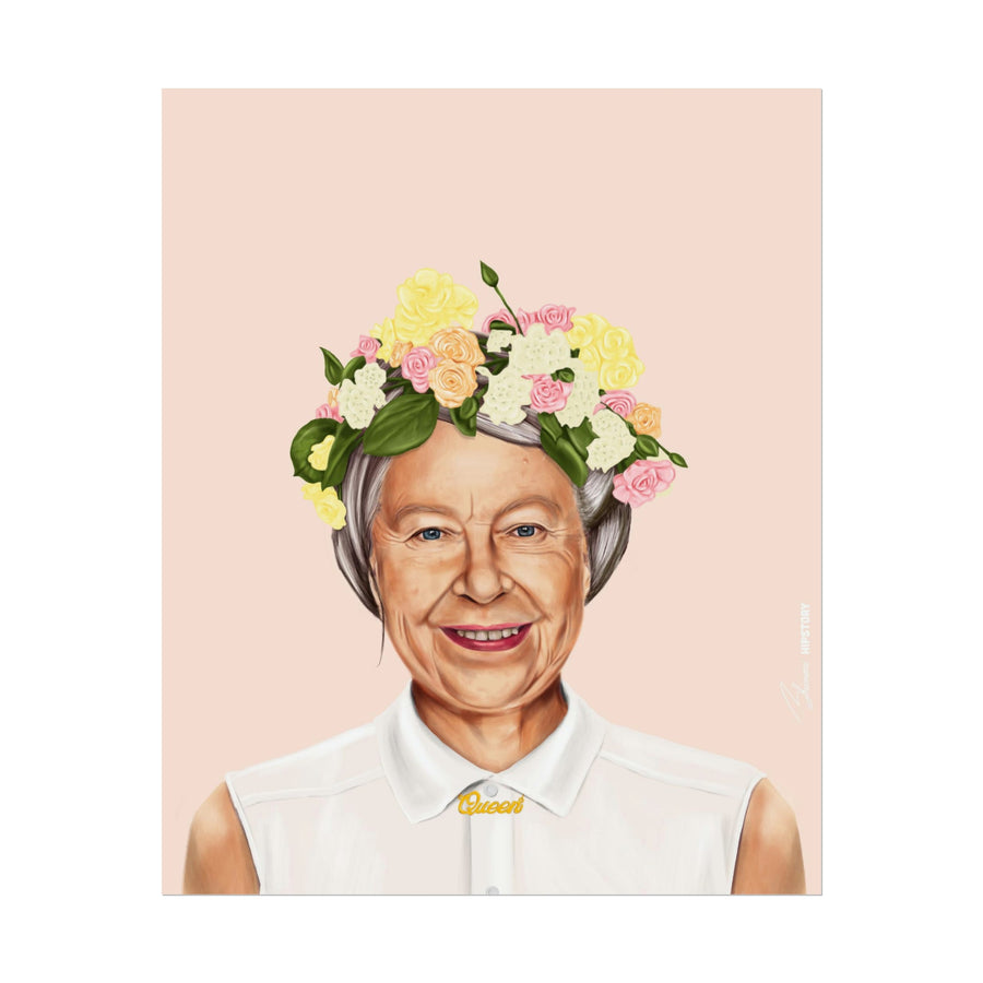 Queen Elizabeth II Poster - Hipstory Shop
