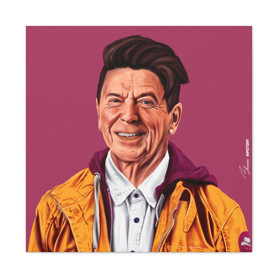 Ronald Reagan Canvas - Hipstory Shop