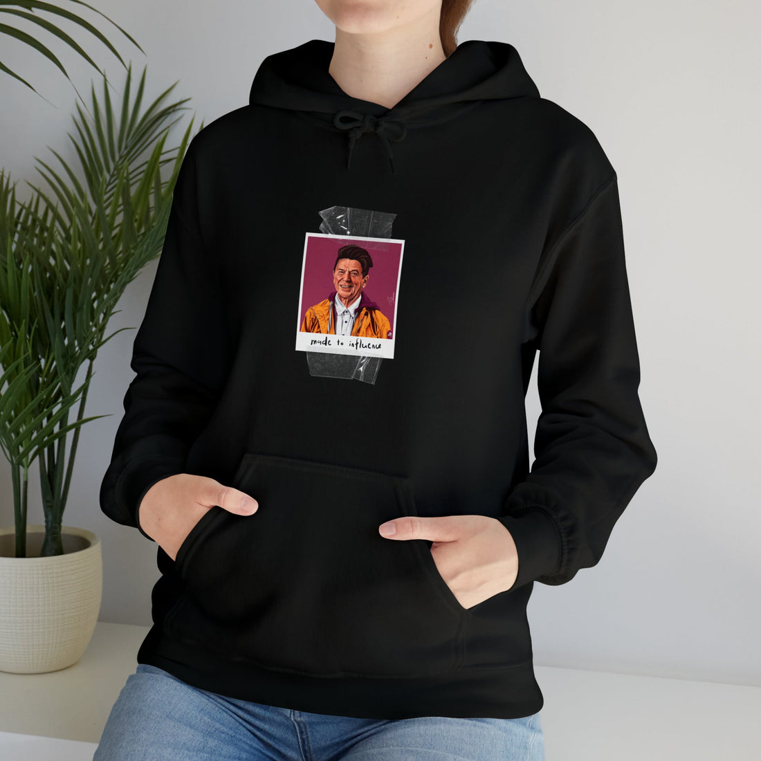 Ronald Reagan Hipstory Hooded Sweatshirt - Hipstory Shop