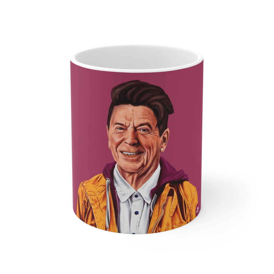 Ronald Reagan Hipstory Mug 11oz - Hipstory Shop