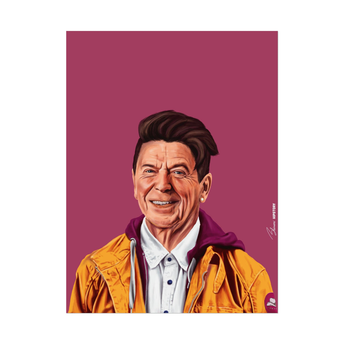 Ronald Reagan Poster - Hipstory Shop