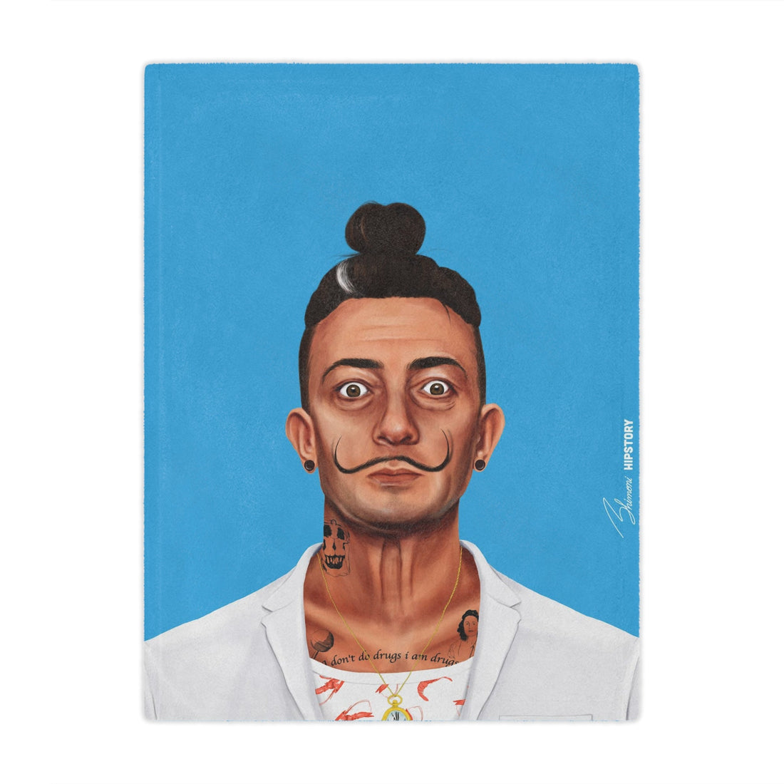 Salvador Dalí Minky Blanket - Hipstory Shop