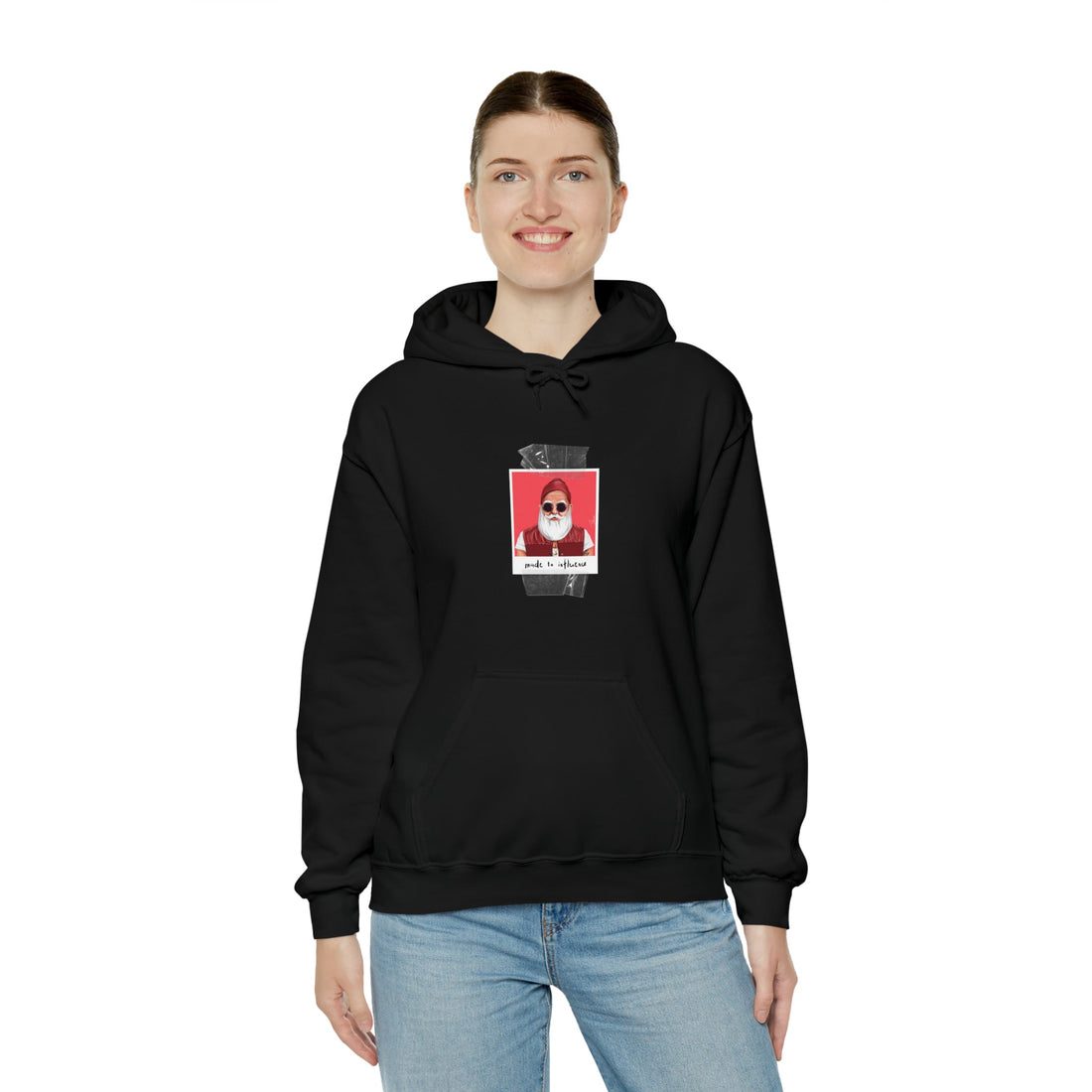 Santa Claus Hipstory Hooded Sweatshirt - Hipstory Shop