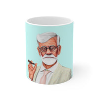 Sigmund Freud Hipstory Mug 11oz - Hipstory Shop
