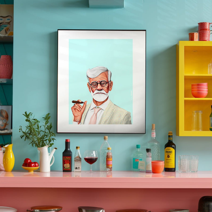 Sigmund Freud Poster - Hipstory Shop