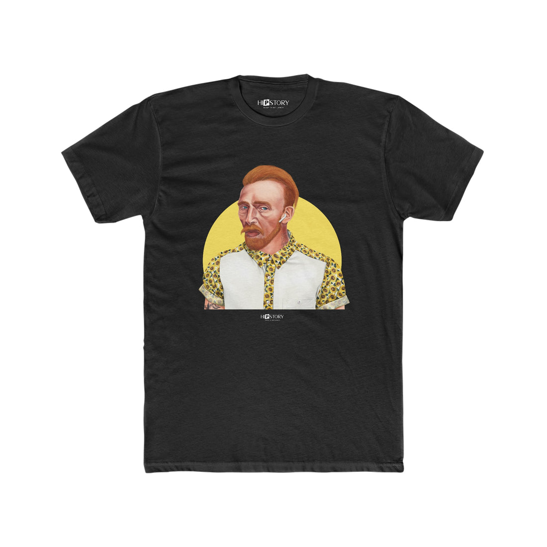 Vincent Van Gogh Hipstory Cotton Crew T-Shirt - Hipstory Shop
