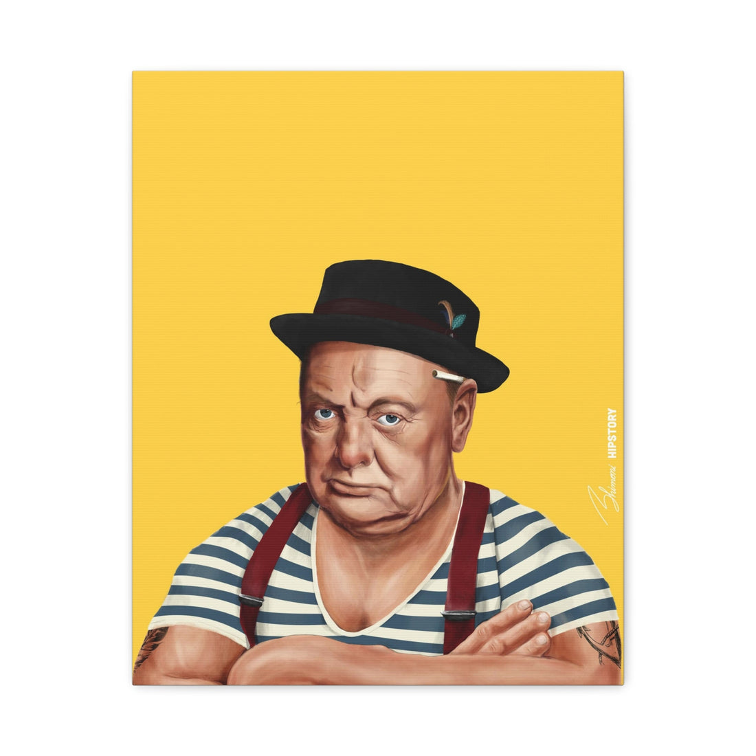 Winston Churchill Canvas - Hipstory Shop