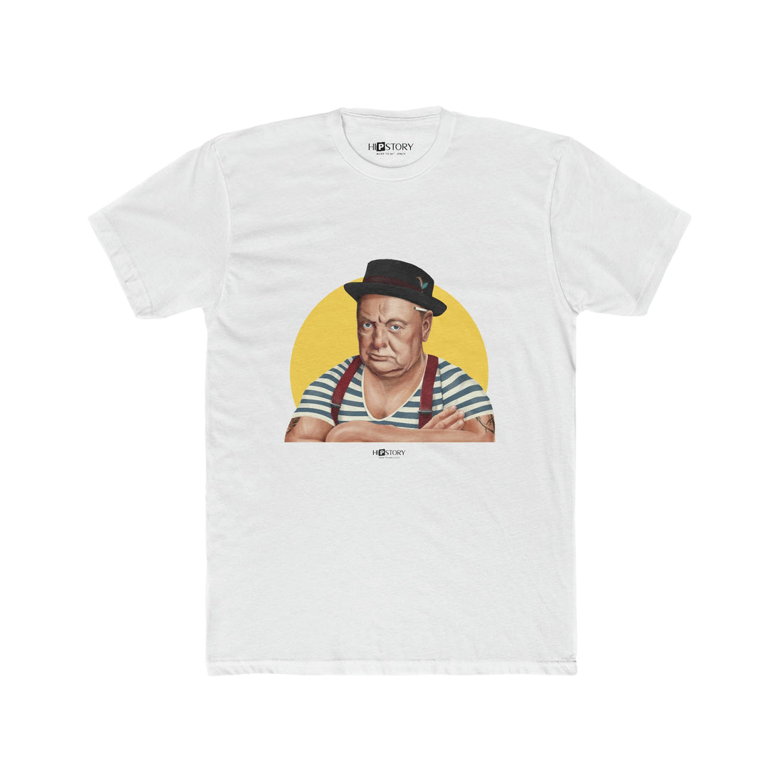 Winston Churchill Hipstory Cotton Crew T-Shirt - Hipstory Shop
