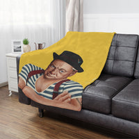 Winston Churchill Minky Blanket - Hipstory Shop